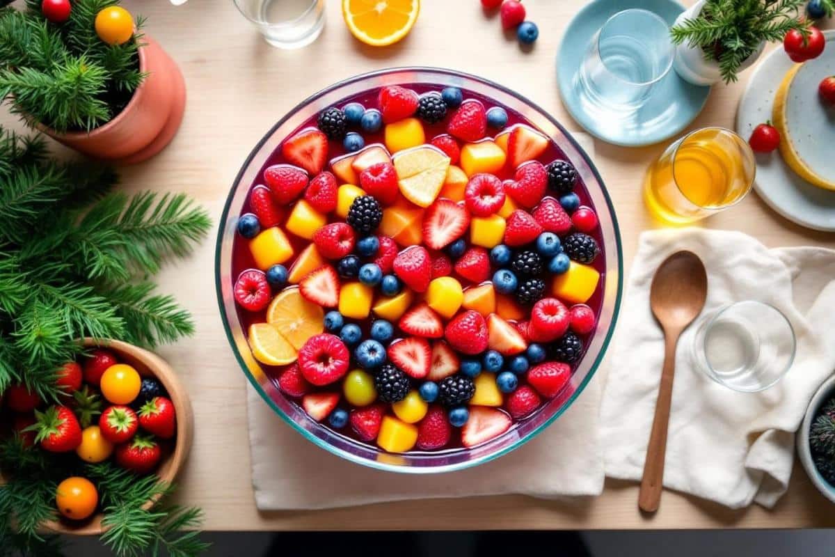 Punch pour 30 personnes : combien de litres ?